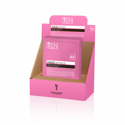 Ten Science Face Defence Biodegradable Fiber Mask - Інноваційна волокниста маска для чутливої шкіри, 12шт х 25мл