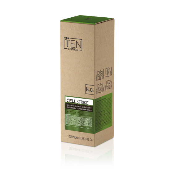Ten Science Anti-Cellulite Draining Gel-Cream - Антцелюлітний дренуючий гель-крем, 300 мл